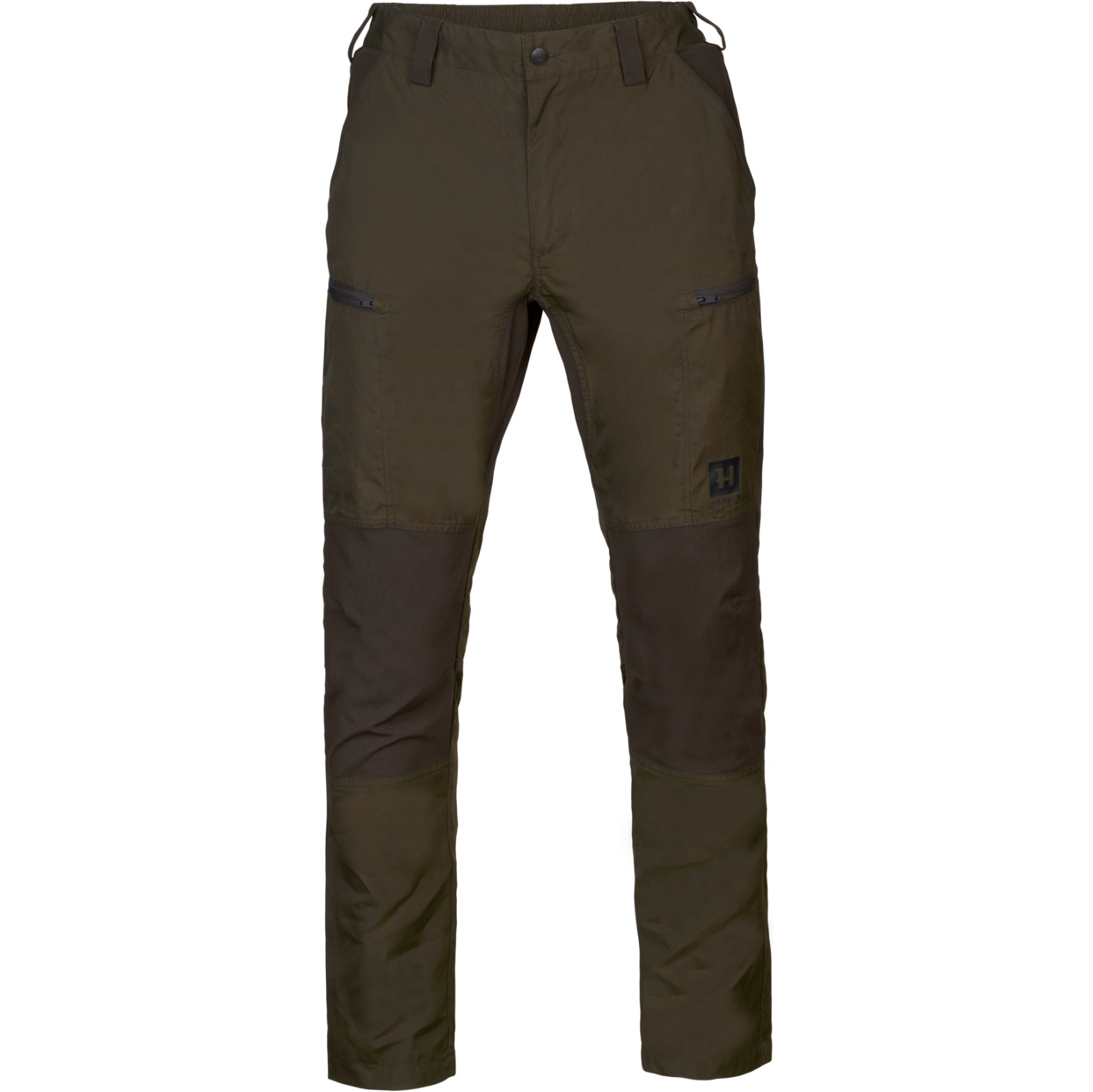 2025 Harkila Mens Hrkila Fjell Trousers 104370022 - Willow Green / Shadow Brown